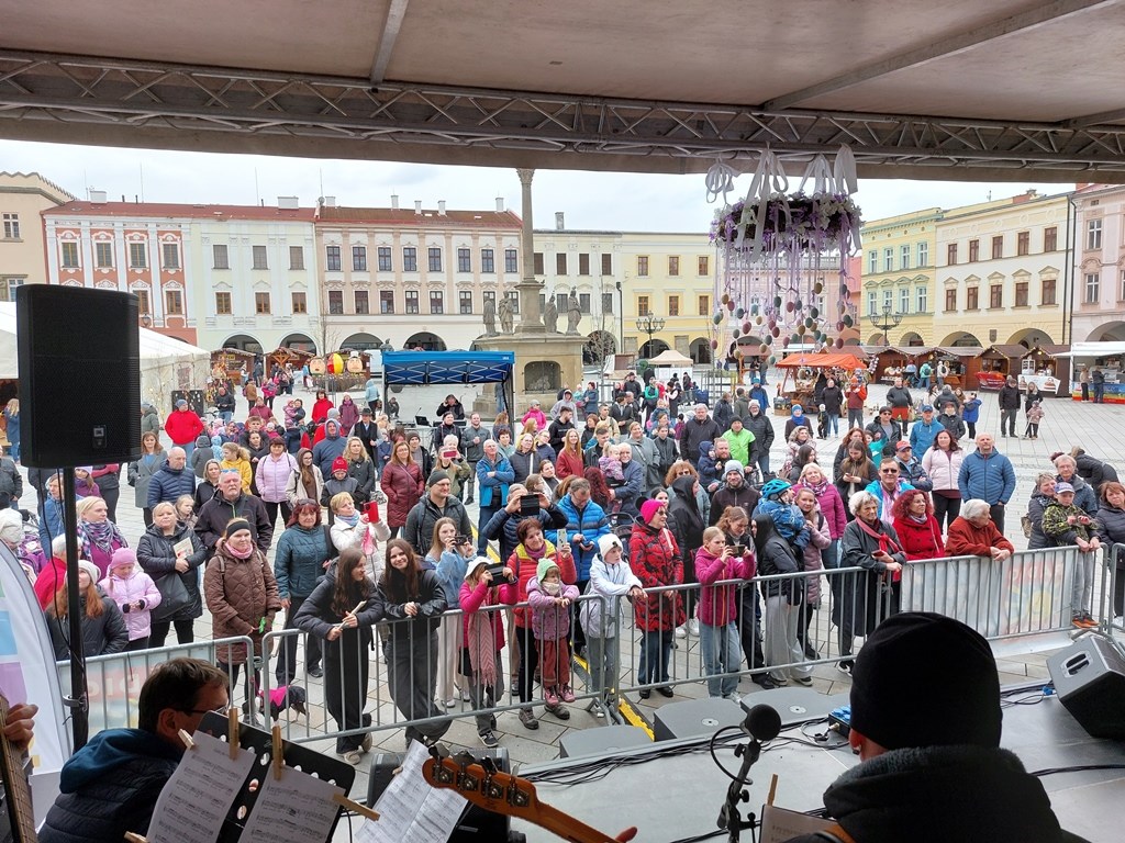 Děti z Tyršovky součástí Velikonočního jarmarku