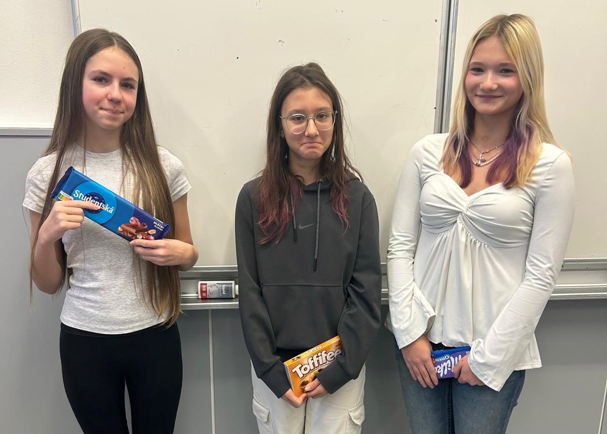 Školní kolo konverzační soutěže v anglickém jazyce