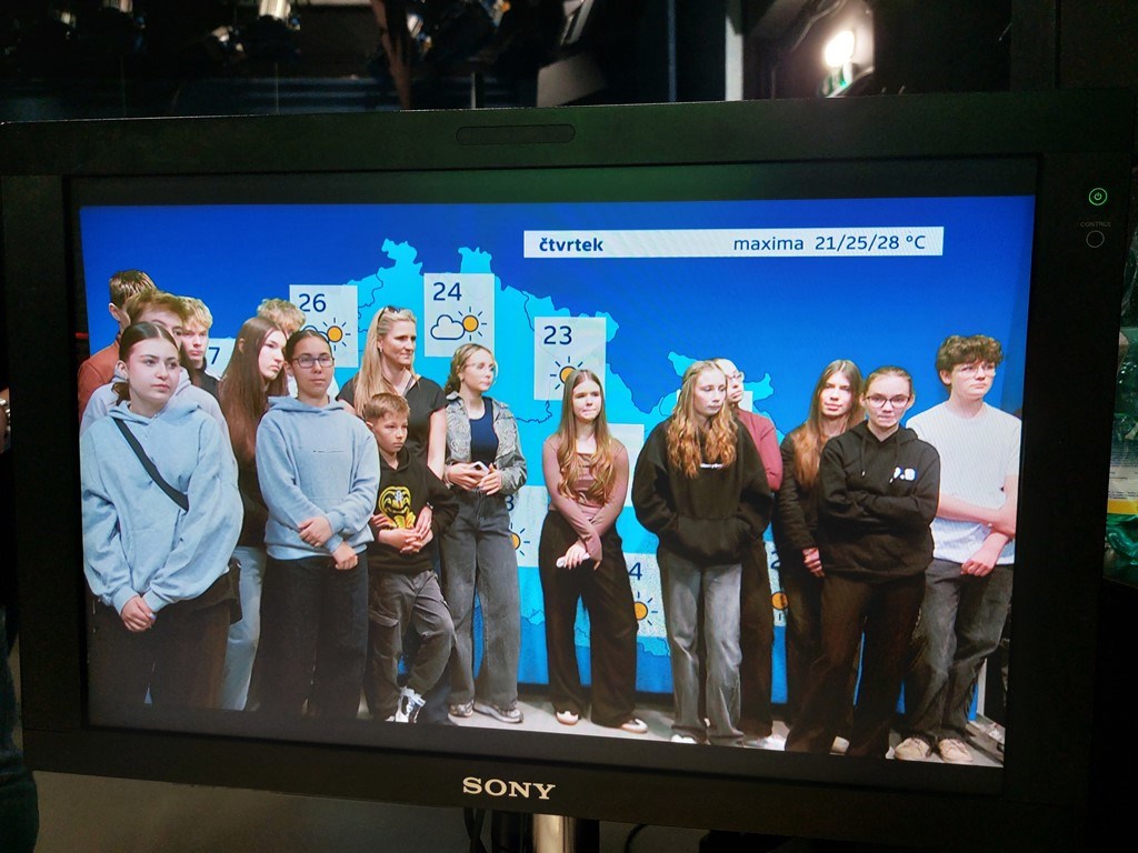 Deváťáci v České televizi